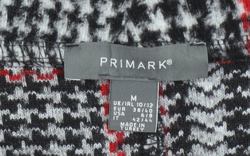Primark Women’s Multicoloured Check Coatigan Size M (10/12)