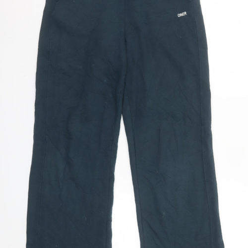 Oner Womens Black Sweatpants S Regular Fit Elastic Waist