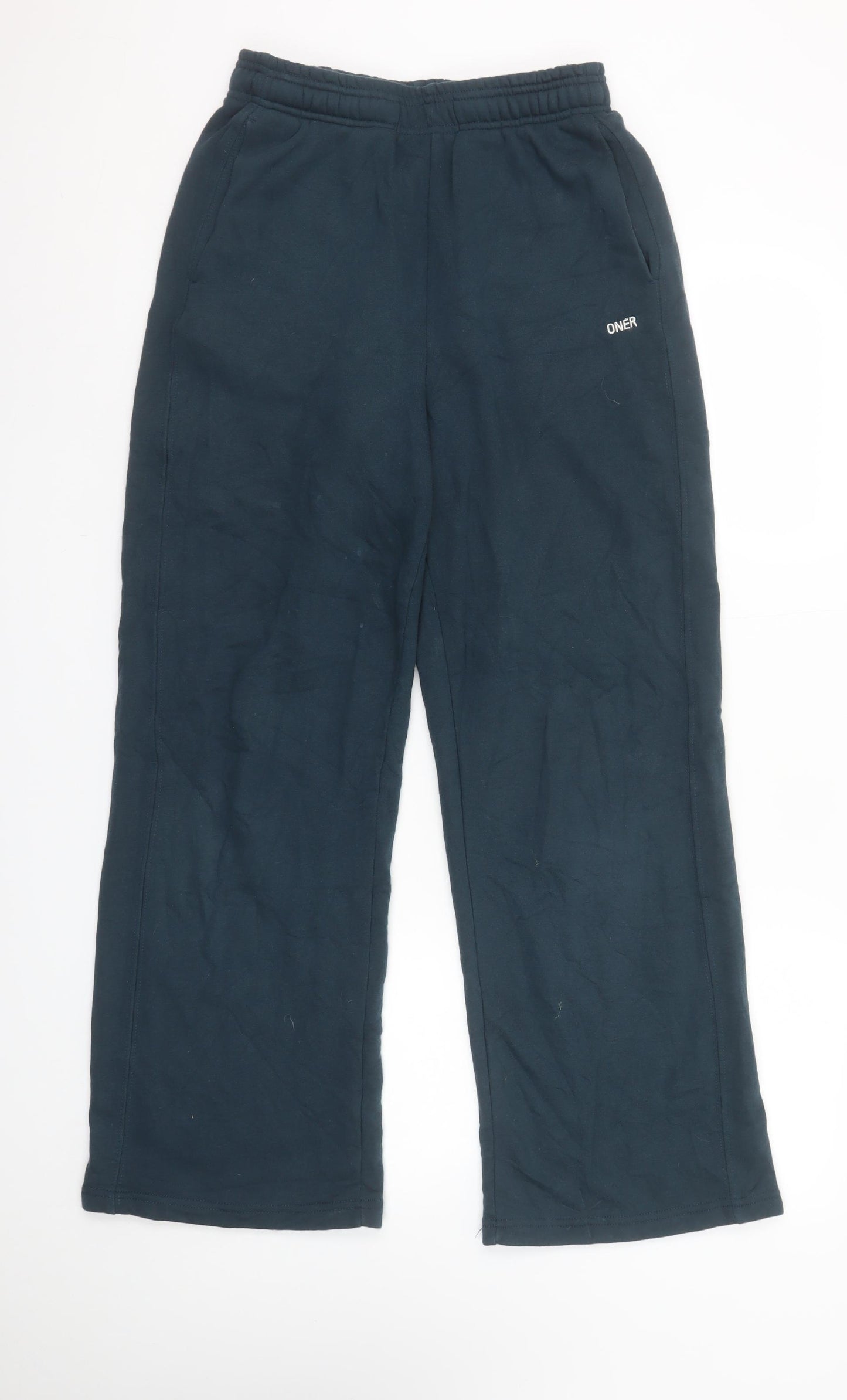 Oner Womens Black Sweatpants S Regular Fit Elastic Waist