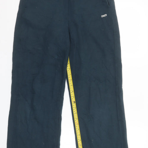 Oner Womens Black Sweatpants S Regular Fit Elastic Waist