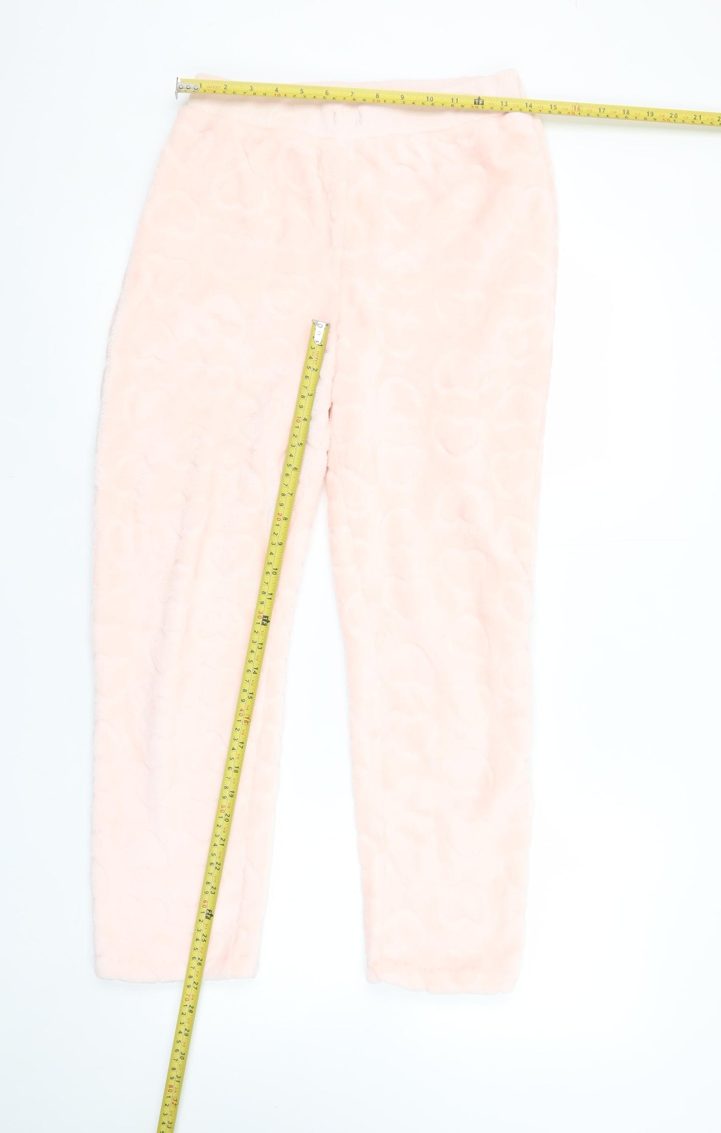 Love to Lounge Women Pink Fleece Pyjama Pants Size S Winter Loungewear