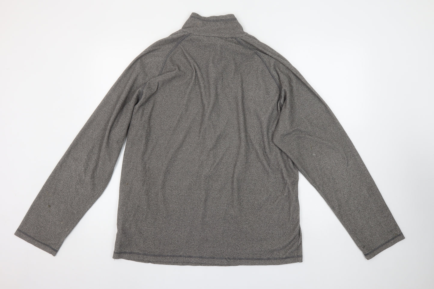 Regatta Men's Grey Fleece 1/2 Zip Pullover Sweatshirt Size L Outdoor