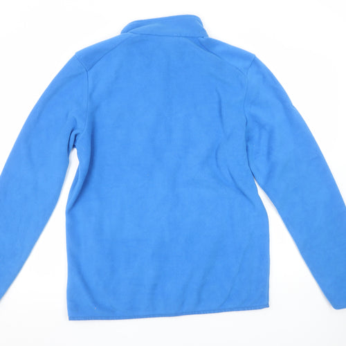 Pika Men’s Blue Fleece Full Zip Outdoor Jacket M