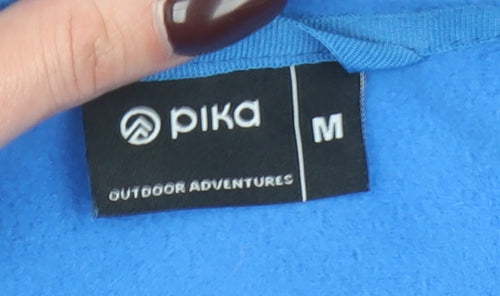 Pika Men’s Blue Fleece Full Zip Outdoor Jacket M