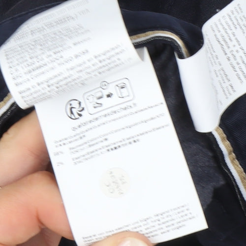 BOSS Men's Blue Chino Trousers Size 36R Regular Fit Cotton Blend