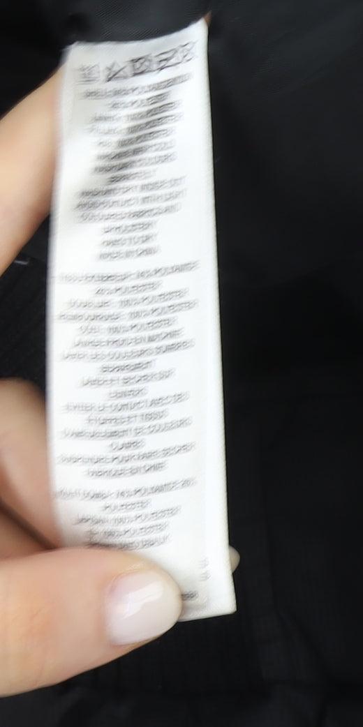 French Connection Men's Black Puffer Gilet Waistcoat Size M