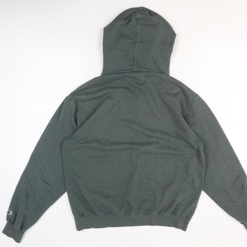 Champion Men's Green Pullover Hoodie L Graphic Estes Park Sweatshirt