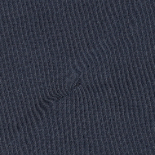 Pretty Green Men's Blue Cotton Crew Neck Pullover Sweatshirt M