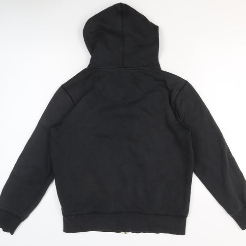 Jack & Jones Men’s Black Full Zip Hoodie Size L