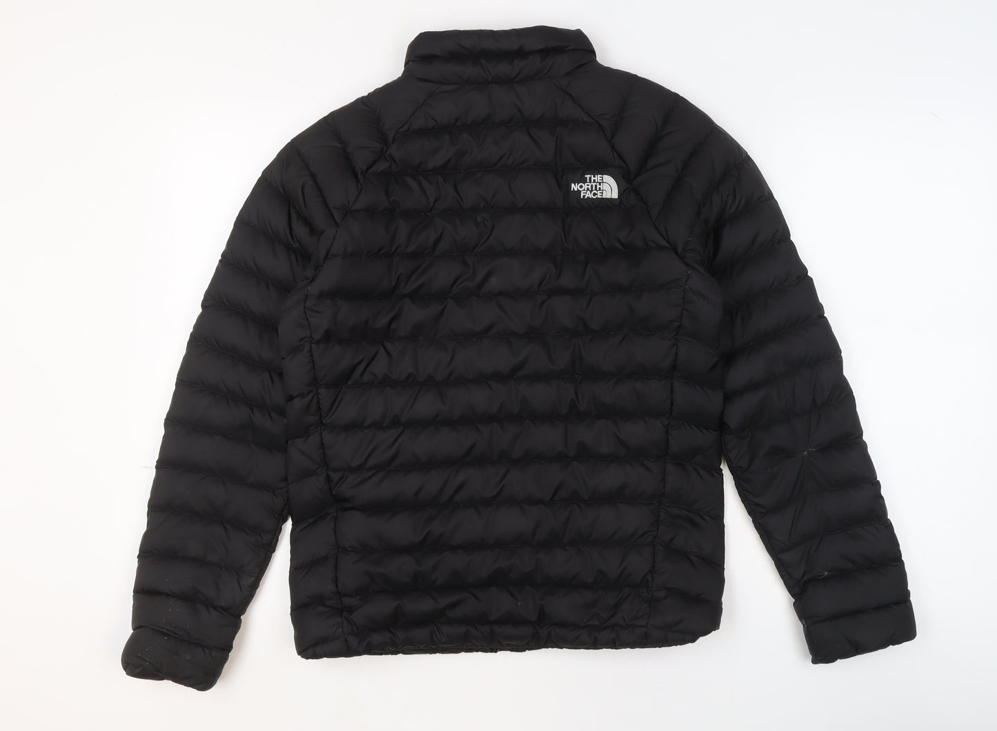 The North Face Men's Black Small Puffer Jacket Polyester Winter Coat