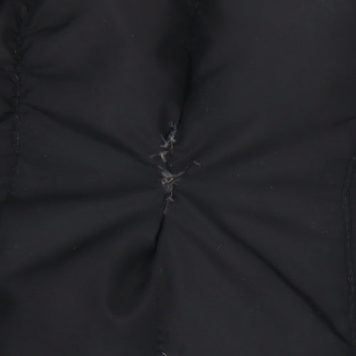 The North Face Men's Black Small Puffer Jacket Polyester Winter Coat