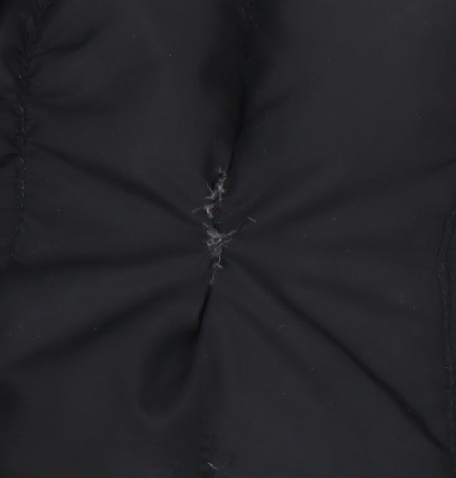 The North Face Men's Black Small Puffer Jacket Polyester Winter Coat