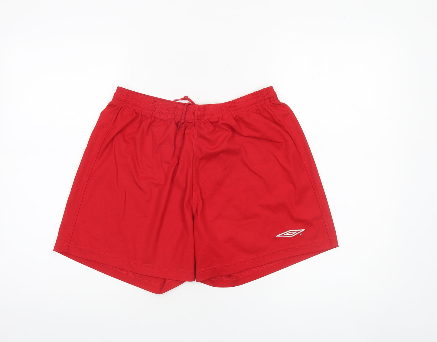 Umbro Men's Red Polyester Athletic Shorts Size M
