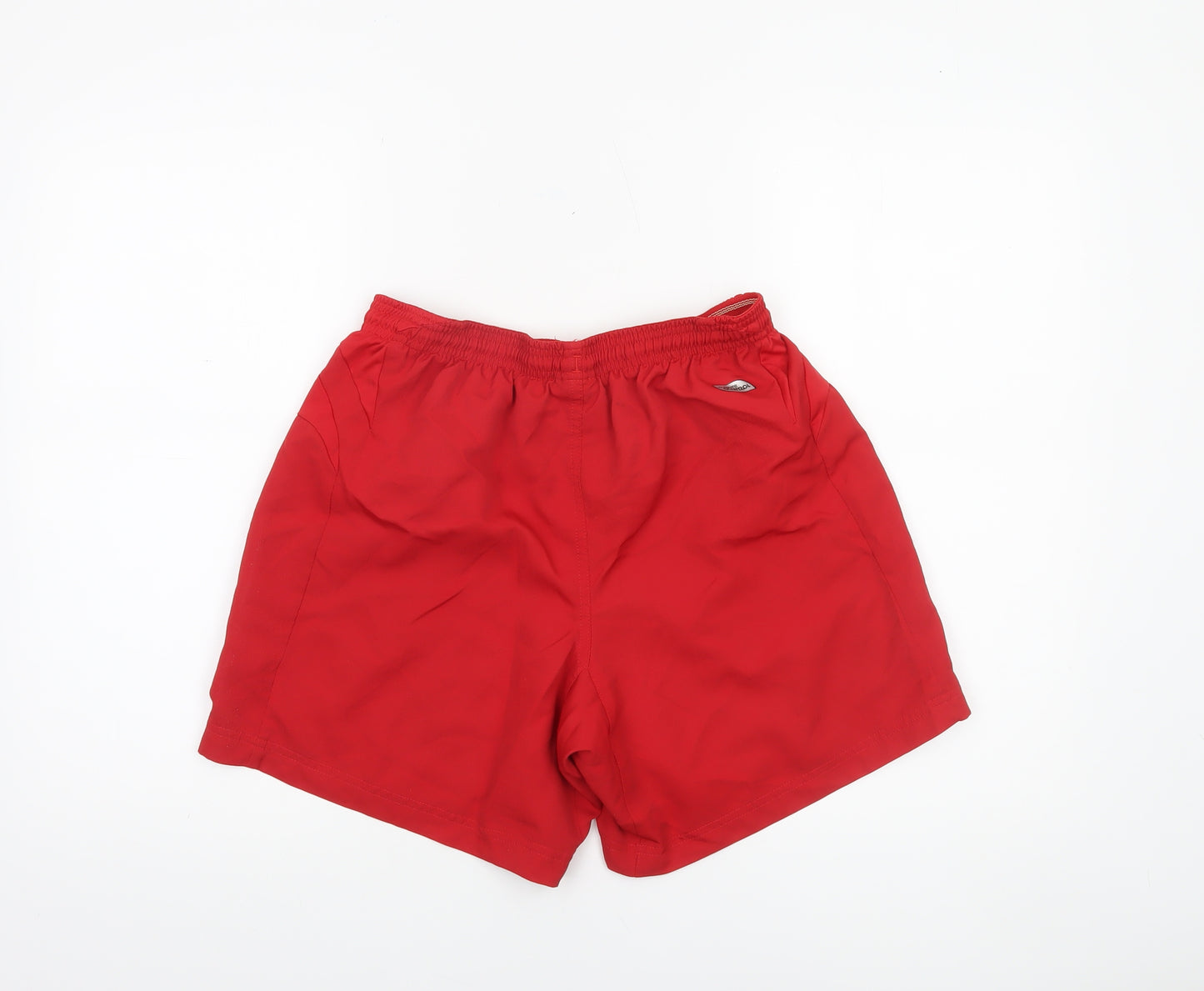 Umbro Mens Red Athletic Football Shorts Size M
