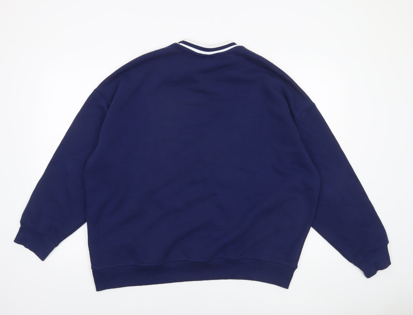 Yale University Navy Blue Women's Sweatshirt Size M 12/14 Crew Neck