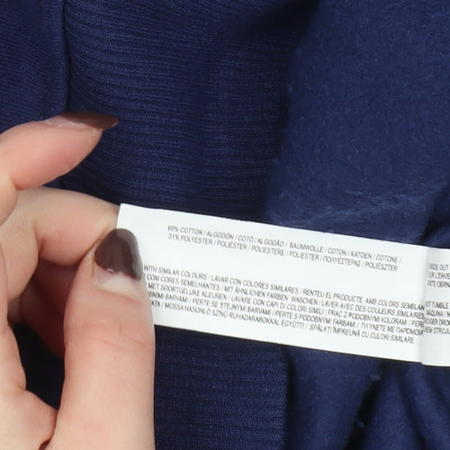 Yale University Navy Blue Women's Sweatshirt Size M 12/14 Crew Neck