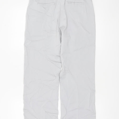 Reiss Women Grey UK 6 Dress Pants Straight Leg Trousers