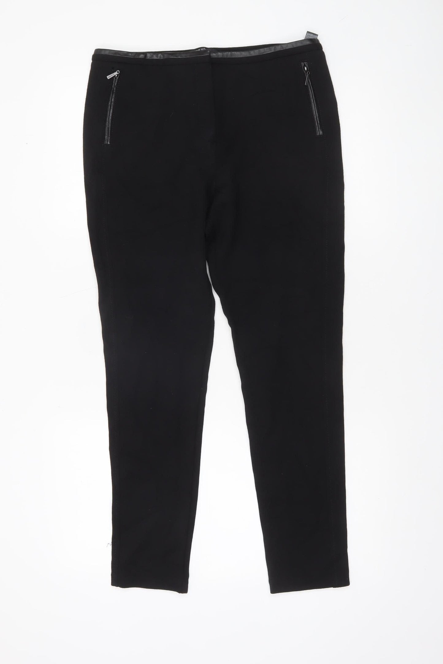 Marks and Spencer Autograph Women’s Black Size 12 Skinny Trousers