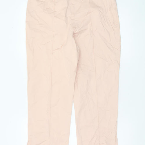 GAP Women’s Beige Chino Cotton Stretch Trousers Size 12