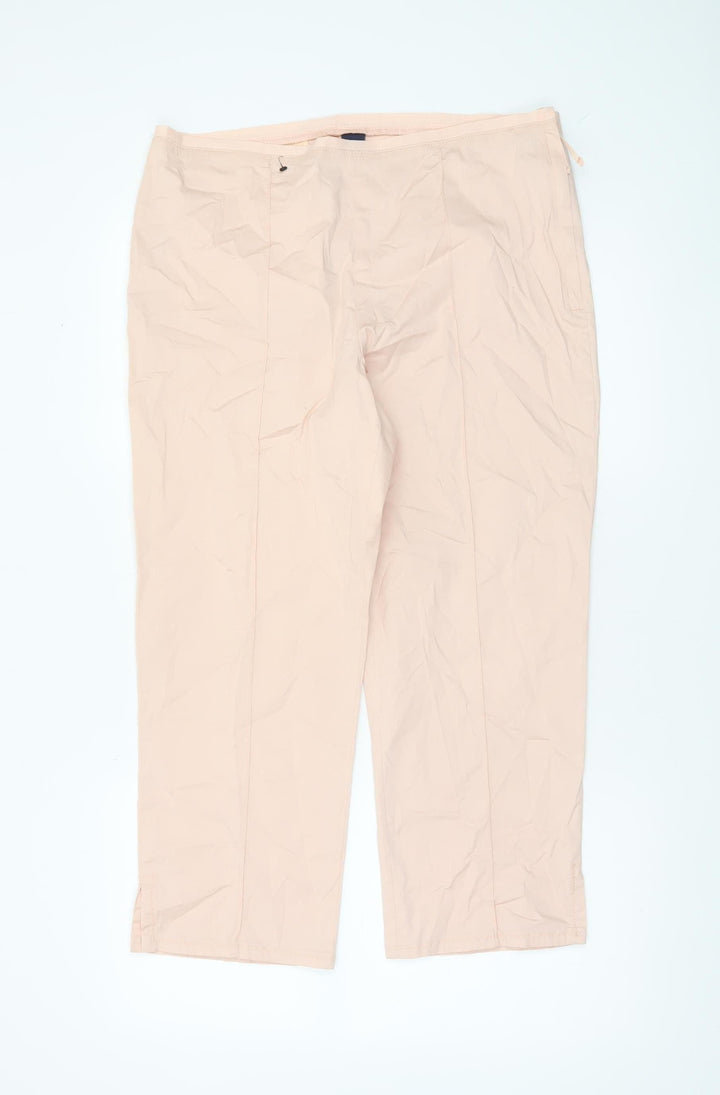 GAP Women’s Beige Chino Cotton Stretch Trousers Size 12