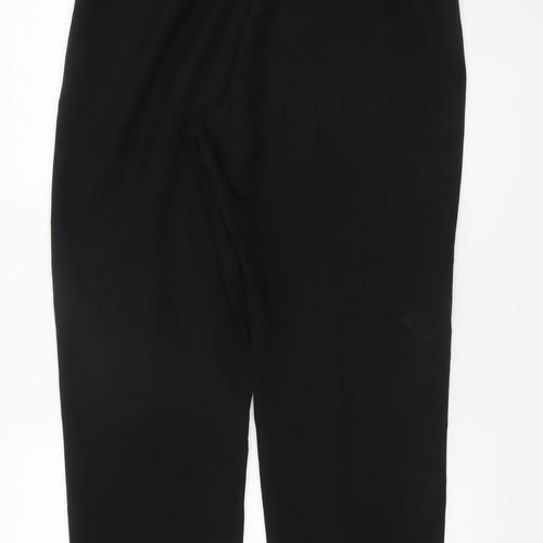 Marks and Spencer Women’s Black Size 16 Straight Leg Work Trousers