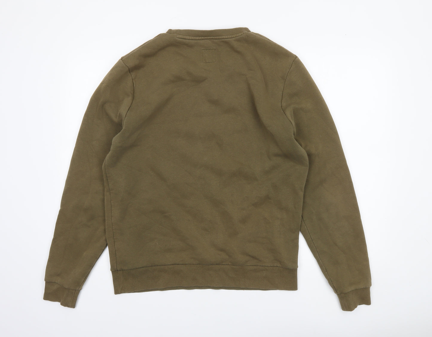 Jack Wills Men's Brown Sweatshirt M Crew Neck Pullover