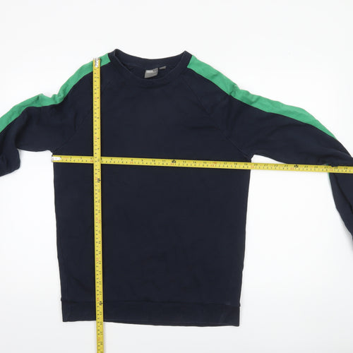 COS Men's Blue Crew Neck Pullover Sweatshirt Size S