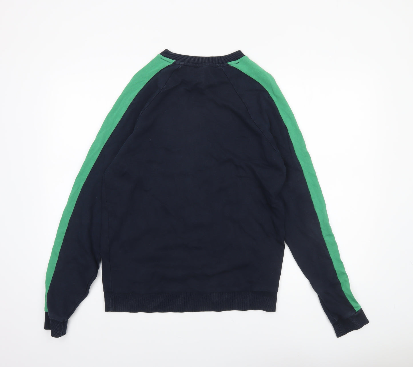 COS Men's Blue Crew Neck Pullover Sweatshirt Size S