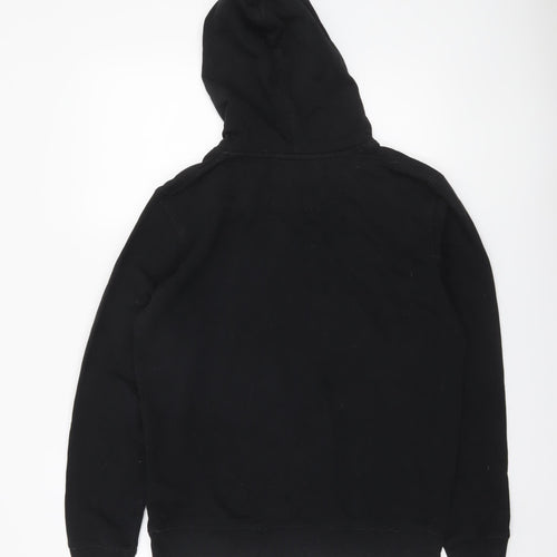 Stanley/Stella Men’s Black Pullover Hoodie Medium Logo Print
