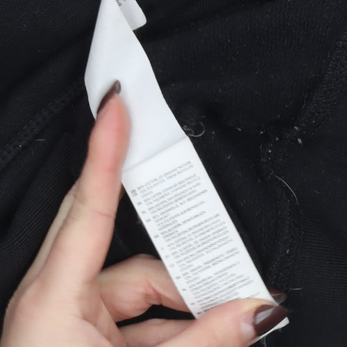 Stanley/Stella Men’s Black Pullover Hoodie Medium Logo Print