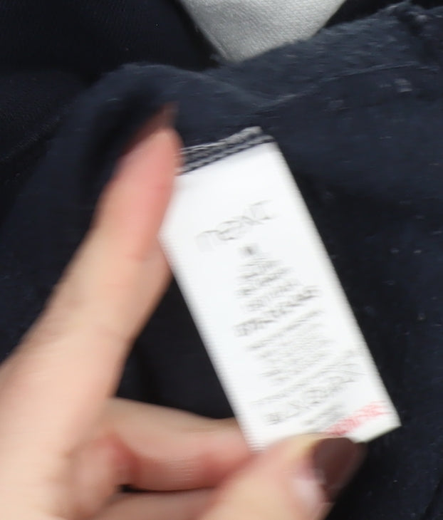 Next Men's Navy & Grey Crew Neck Sweatshirt Size M