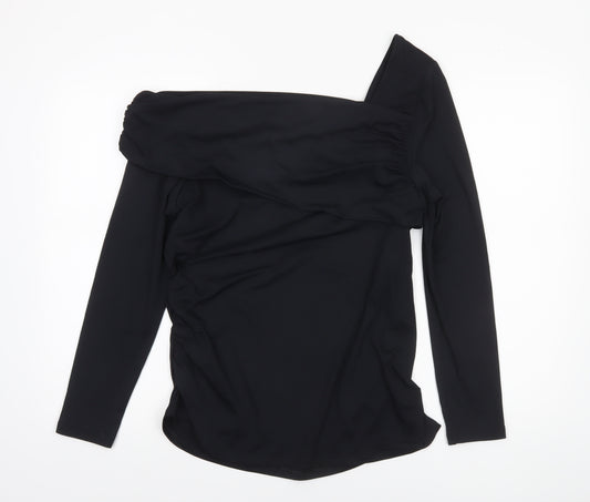 Marks and Spencer Women’s Black Off Shoulder Wrap Blouse Size 18
