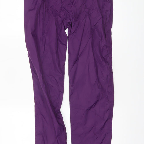 Peter Storm Boys Purple Waterproof Rain Trousers 13 Years Outdoor Lightweight