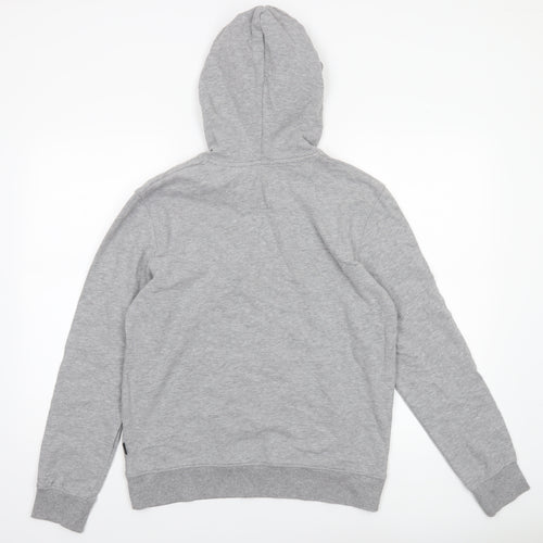 EDC Men’s Grey Regular Fit Pullover Hoodie Size S
