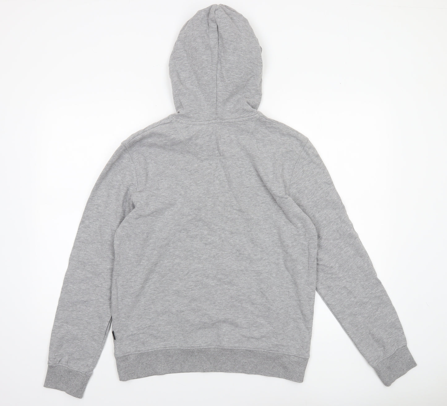 EDC Men’s Grey Regular Fit Pullover Hoodie Size S