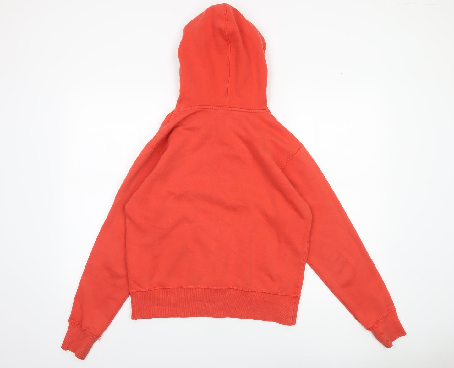 L.O.G.G. Womens Red Pullover Hoodie Magniﬁque Print Size 12