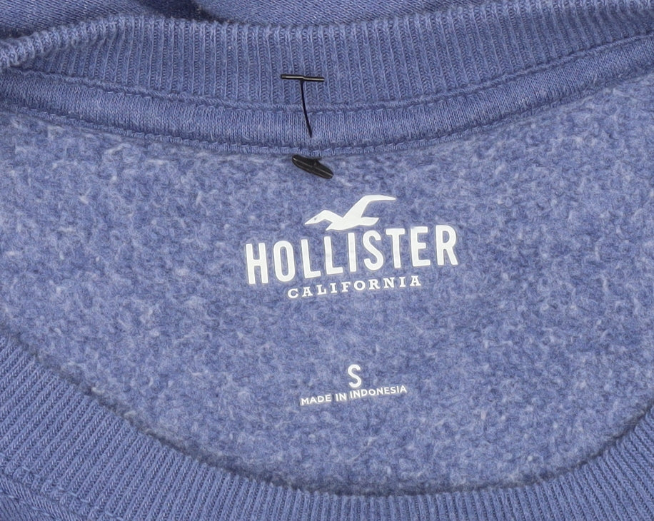 Hollister Women's Blue Cape Cod Massachusetts Pullover Sweatshirt S
