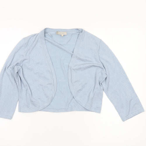 Hobbs Women’s Blue Lightweight Knit Cardigan Size M