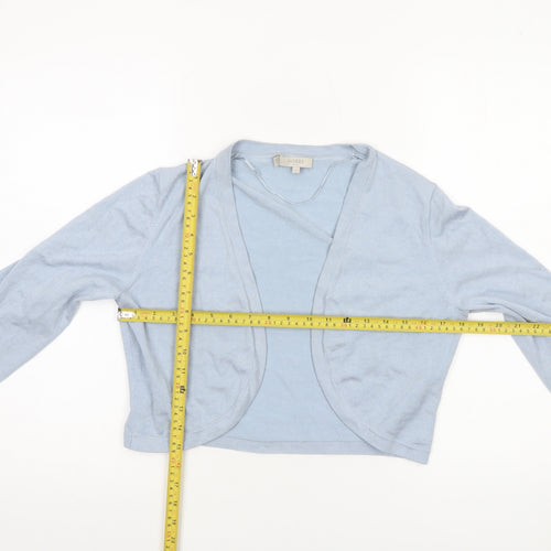 Hobbs Women’s Blue Lightweight Knit Cardigan Size M