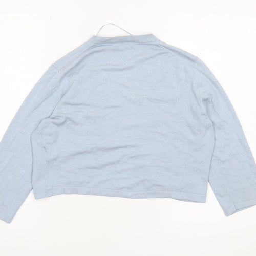 Hobbs Women’s Blue Lightweight Knit Cardigan Size M