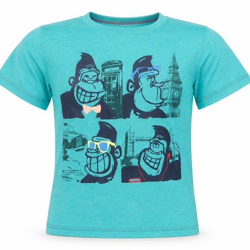 Next Boys Blue 8 Years Graphic Print Cotton Short Sleeve T-Shirt