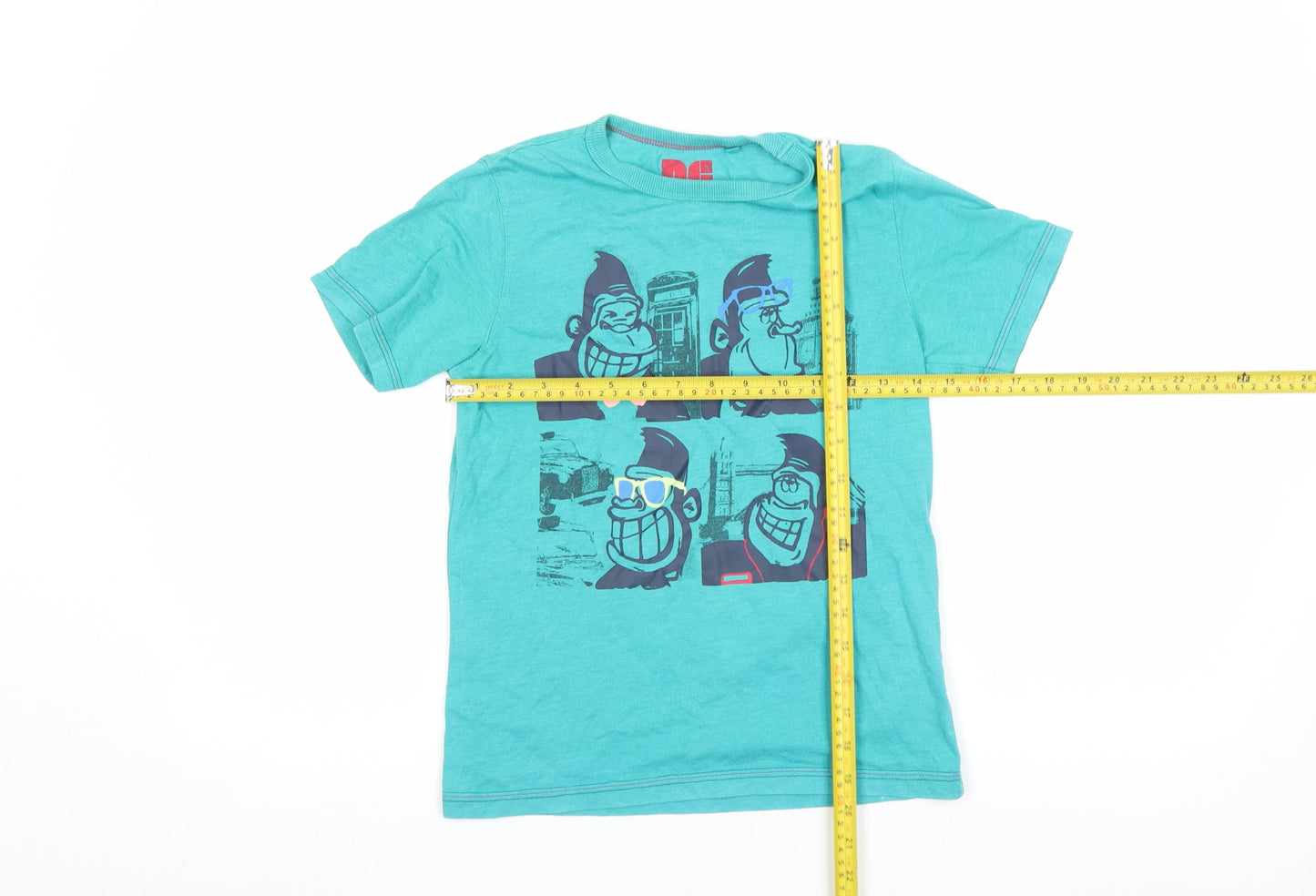 Next Boys Blue 8 Years Graphic Print Cotton Short Sleeve T-Shirt