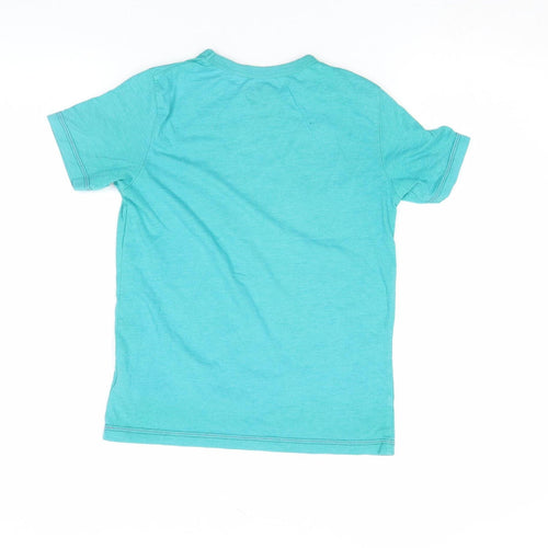 Next Boys Blue 8 Years Graphic Print Cotton Short Sleeve T-Shirt
