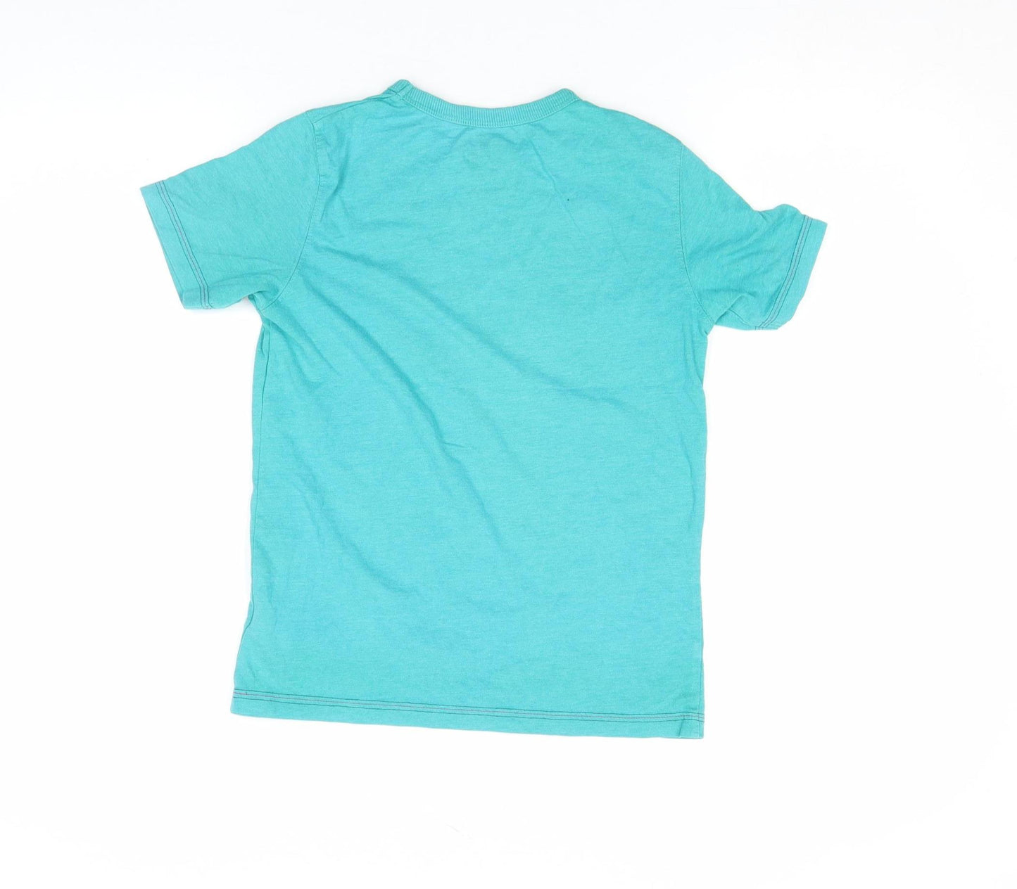 Next Boys Blue 8 Years Graphic Print Cotton Short Sleeve T-Shirt