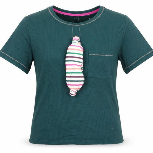 Marks and Spencer Womens Green Size 12 T-Shirt Nightshirt
