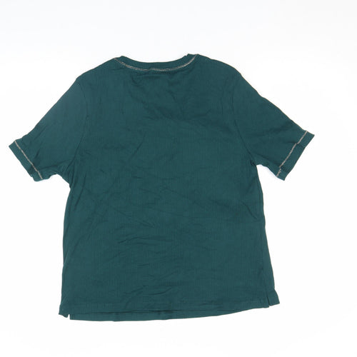 Marks and Spencer Womens Green Size 12 T-Shirt Nightshirt
