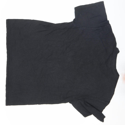 Asphalt Men's Black Camouflage Graphic Crew Neck T-Shirt Size L