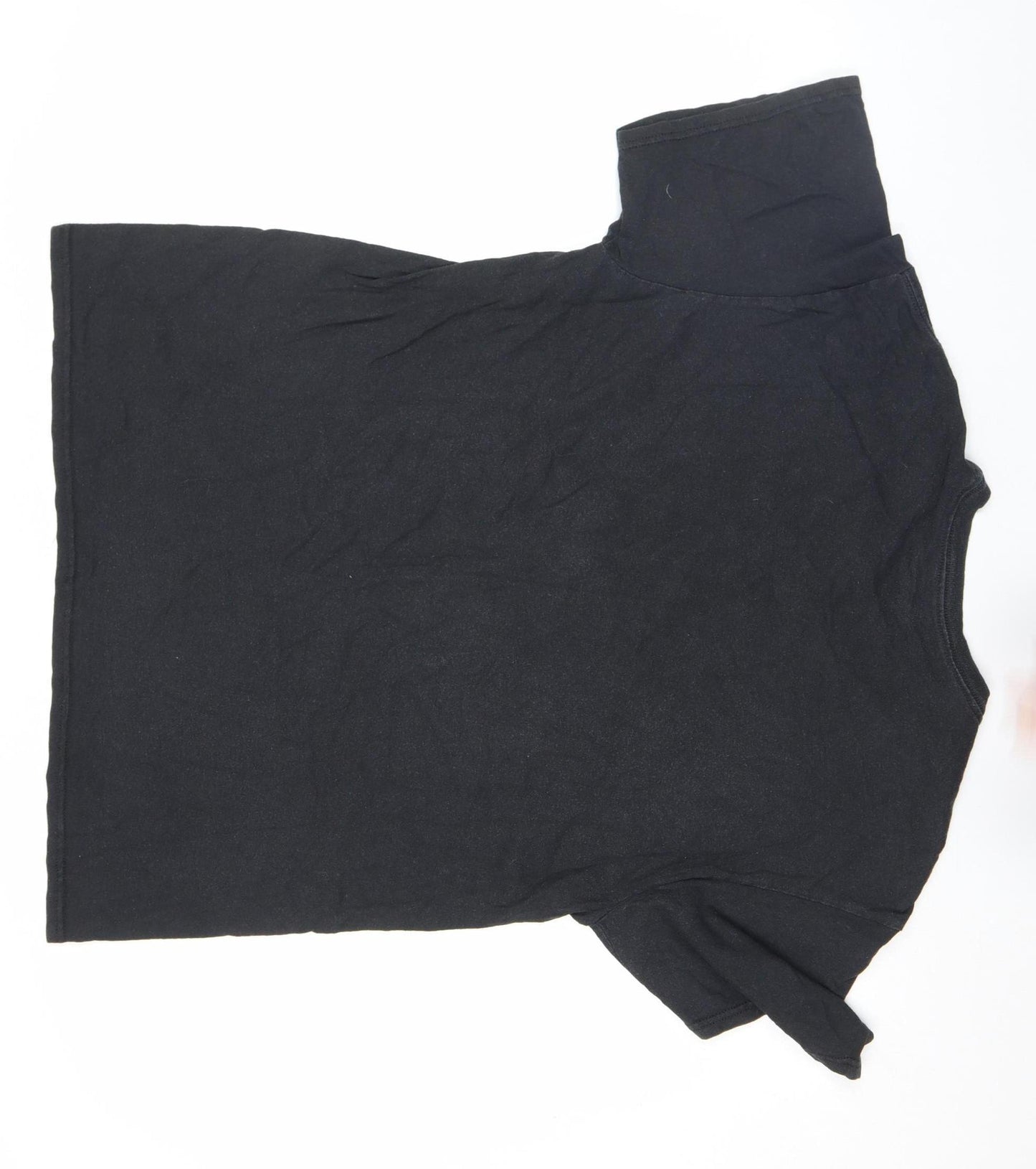 Asphalt Men's Black Camouflage Graphic Crew Neck T-Shirt Size L