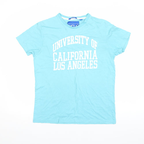 UCLA Men's Blue Cotton Heritage University Graphic T-Shirt Size M