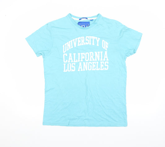 UCLA Men's Blue Cotton Heritage University Graphic T-Shirt Size M